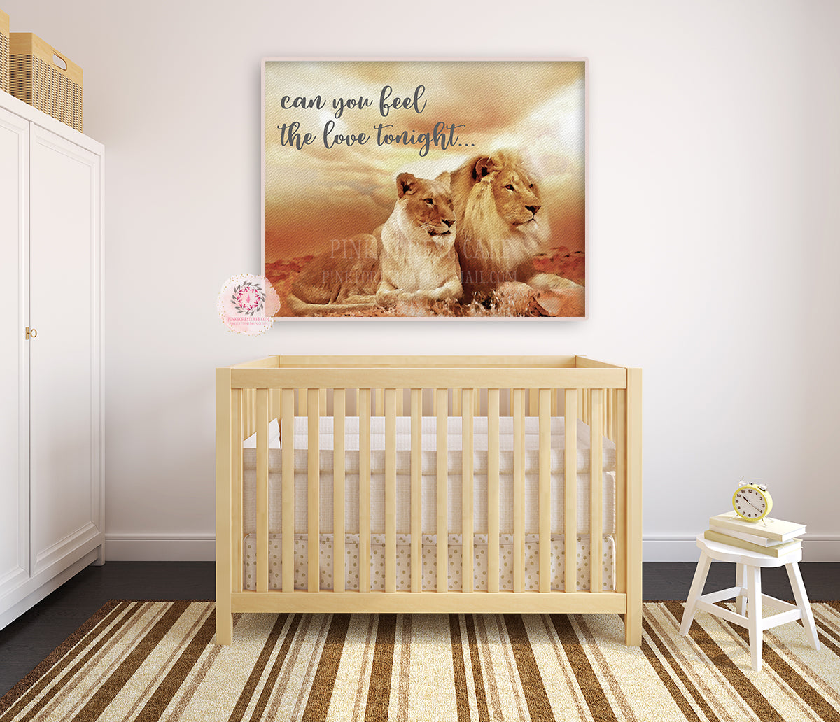 lion king baby room decor