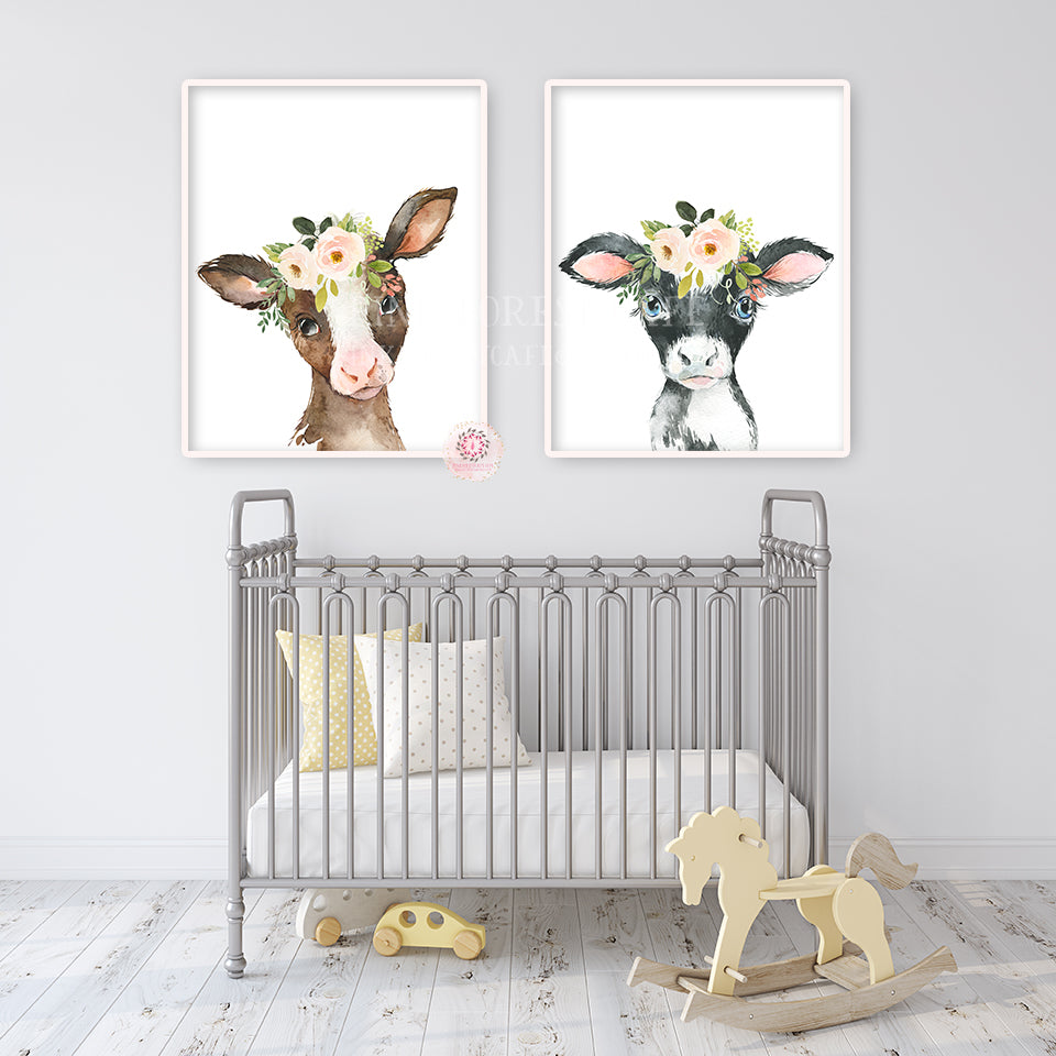 cow nursery decor