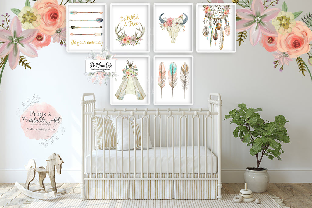 Creative Boho Wall Decor Nursery Information