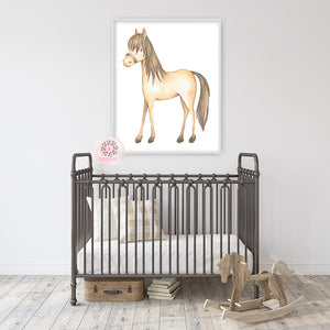 horse baby room decor