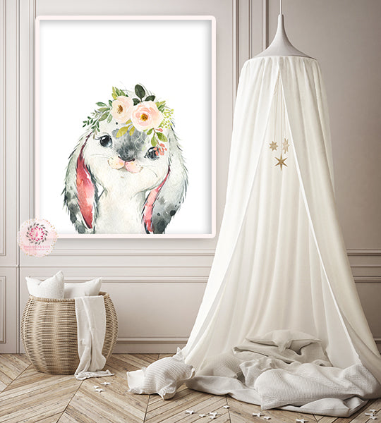 bunny baby room decor