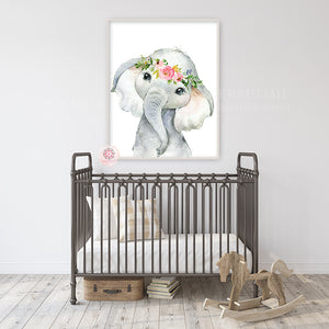 elephant baby room accessories
