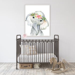 elephant baby room decor