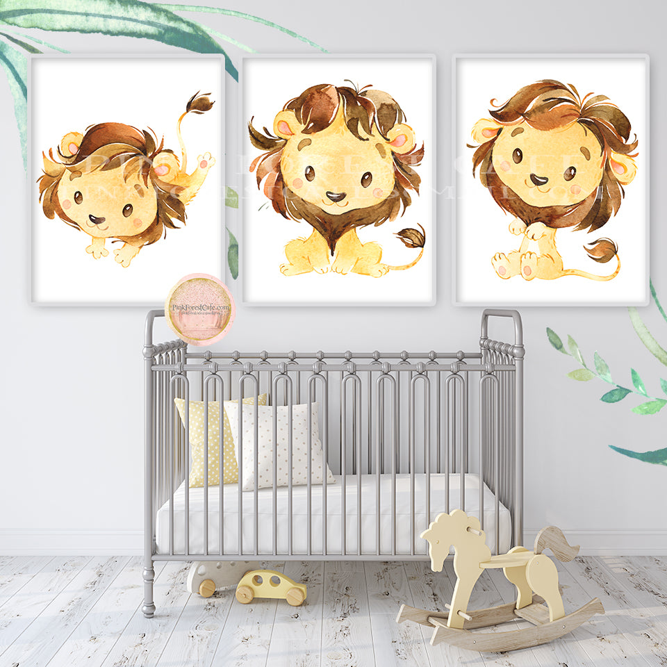 lion nursery decor