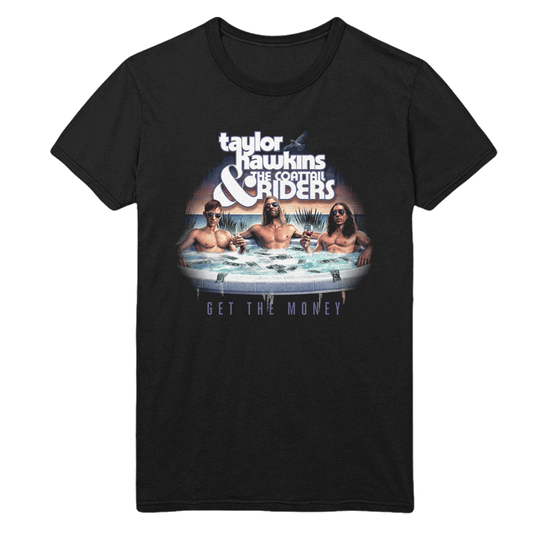 Taylor Hawkins & The Coattail Riders – Sky Inlay Black Tee