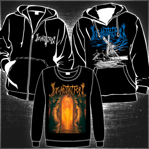 INCANTATION - Entrantment of Evil (ZIP UP HOODIE) –