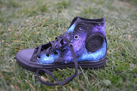 custom galaxy converse