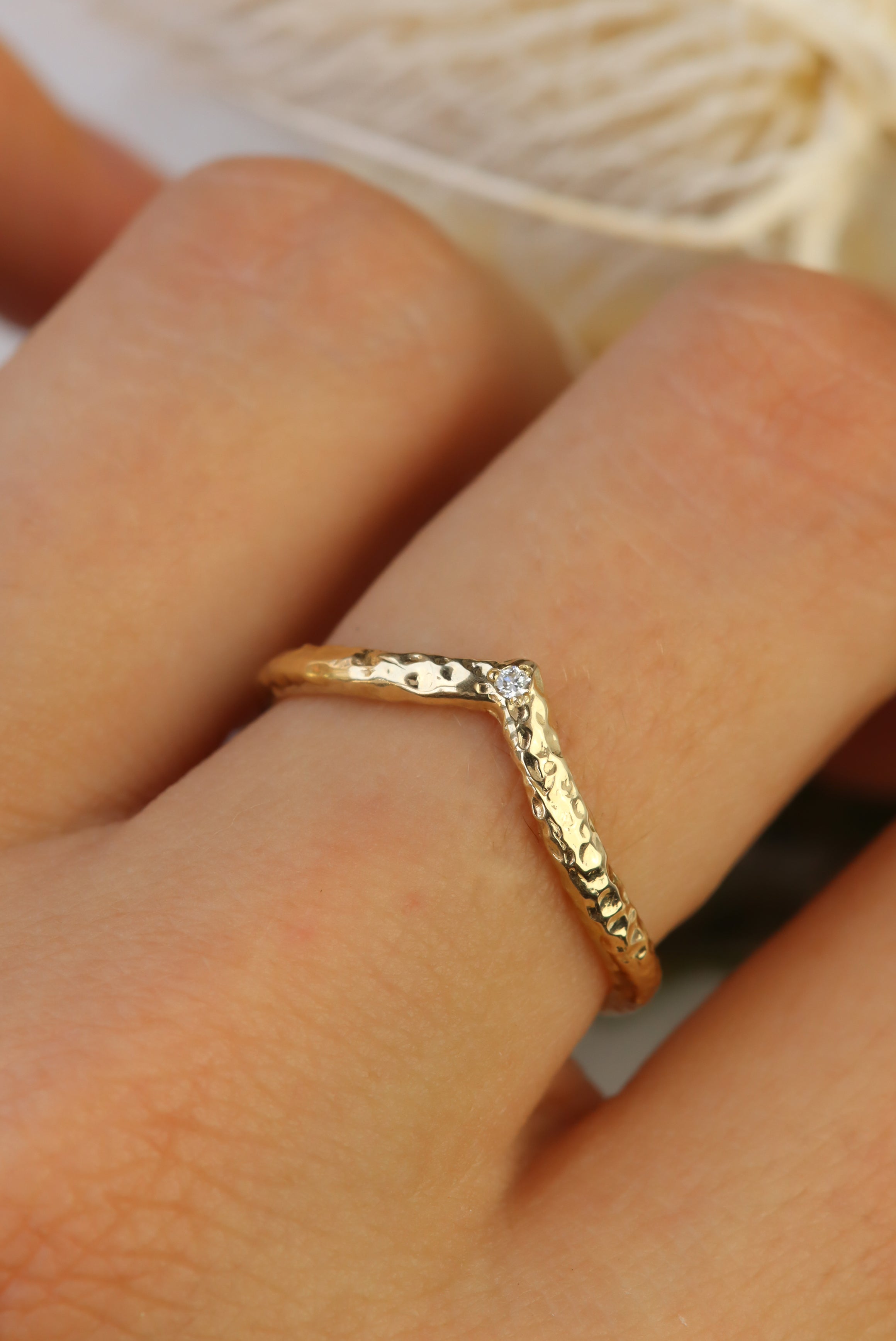 combat-dull-style-with-unique-diamond-stacking-rings-solid-gold-diamond-chevron-stacking-ring