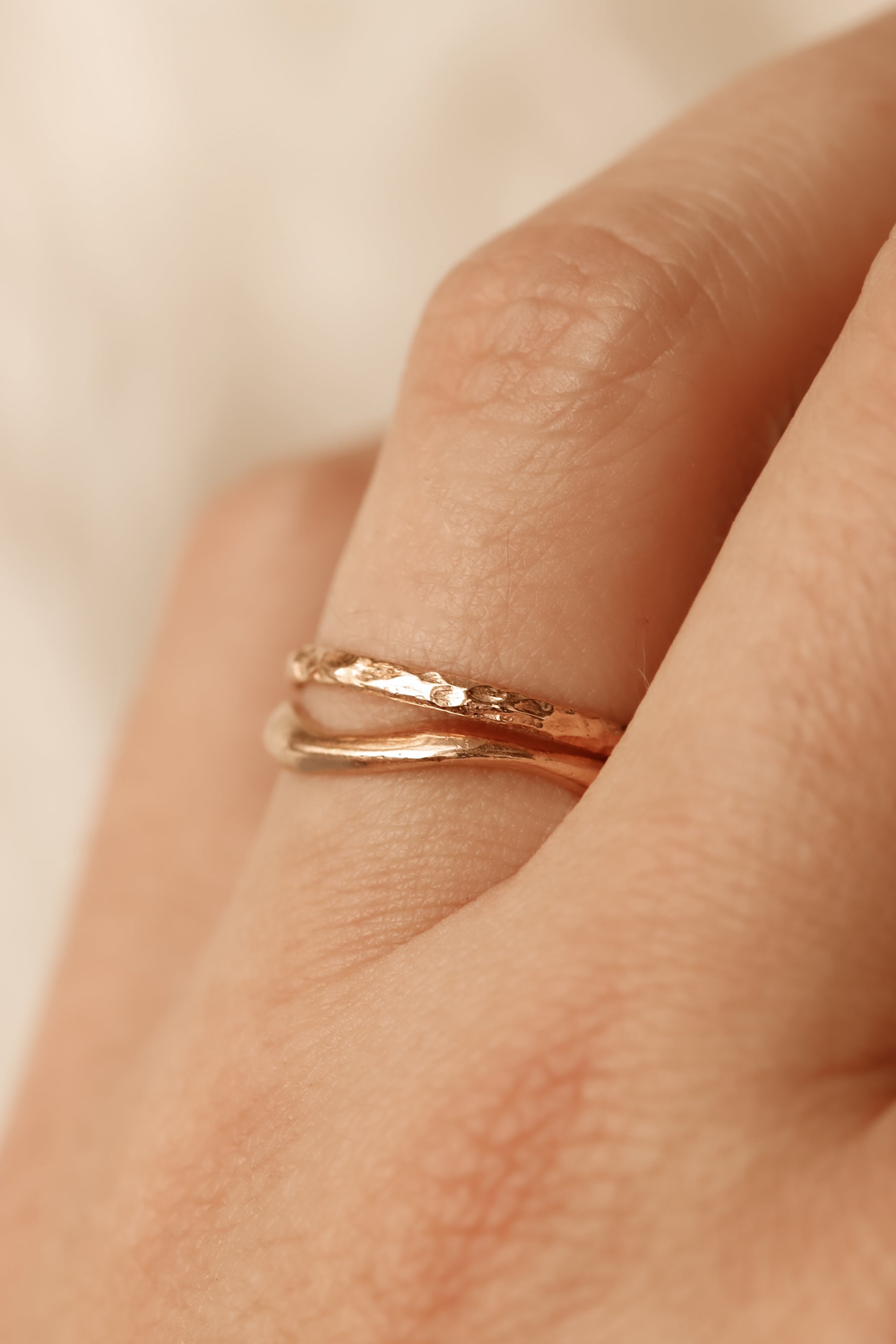 Designer Gold Plated Triple Band Finger Ring Buy Online|Kollam Supreme