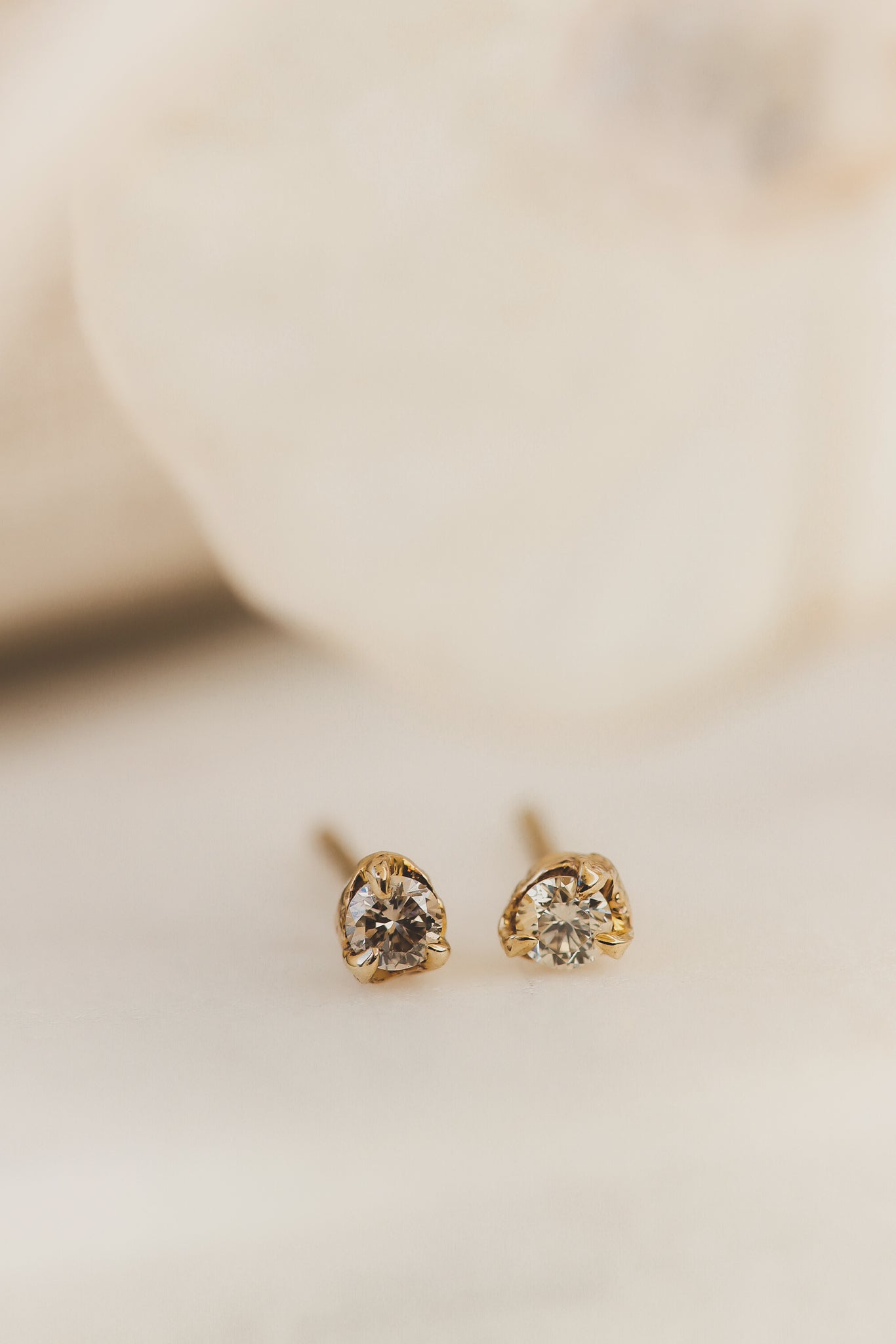 Solid-gold-champagne-diamond-earrings