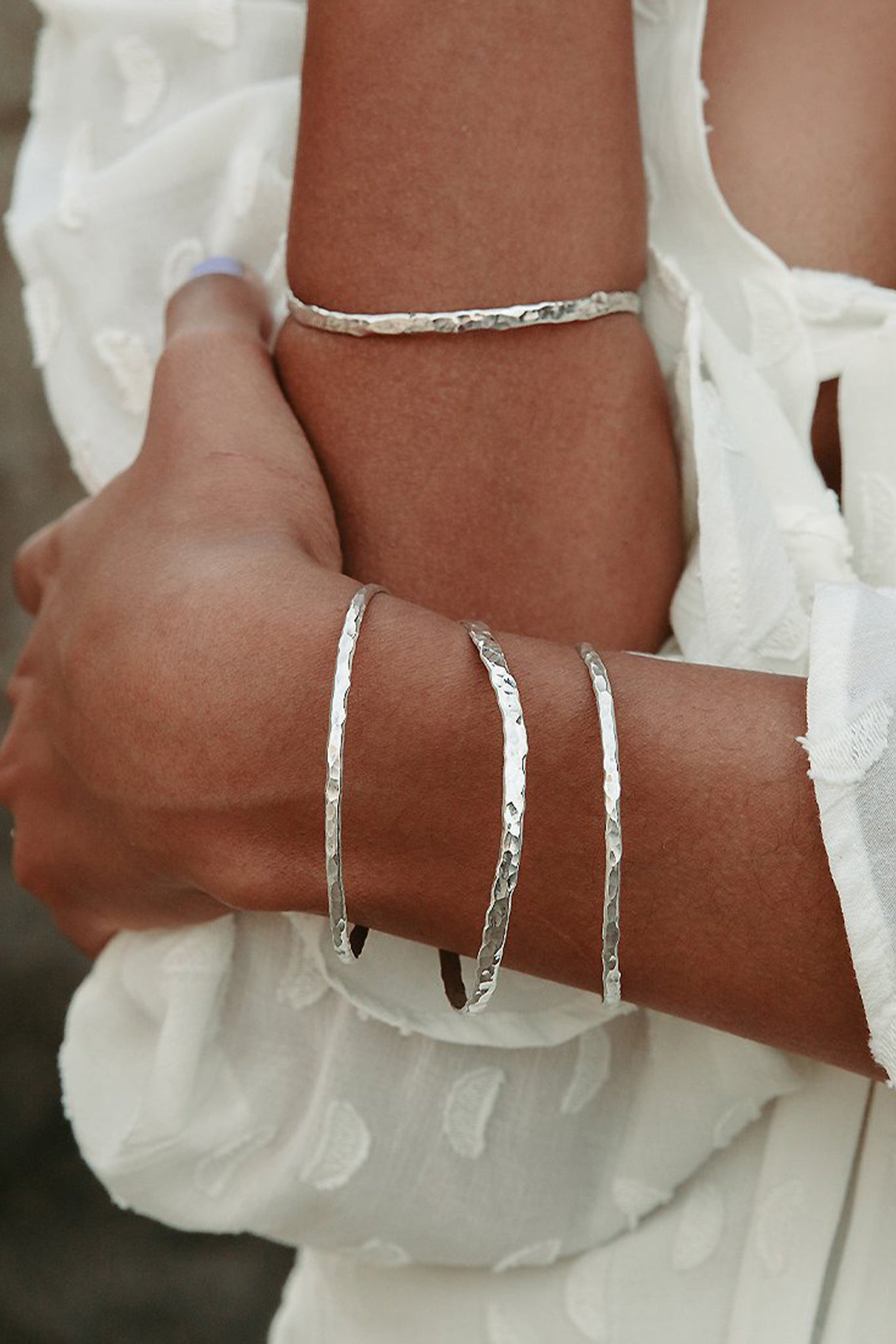 sterling-silver-hammered-bangle