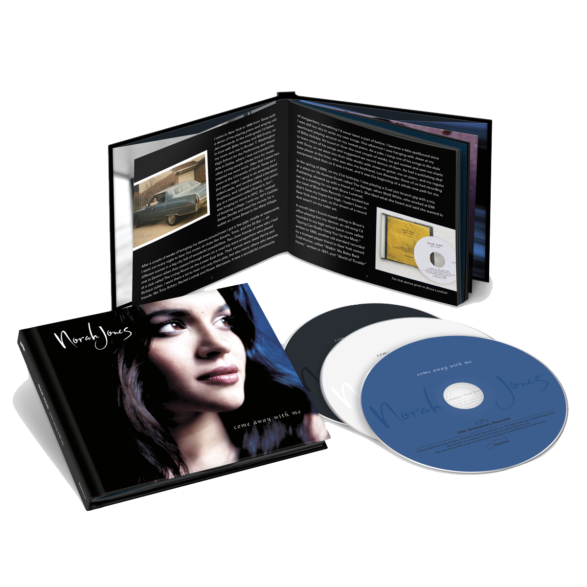 Come Away With Me 3CD Reissue - Norah Jones Store product image