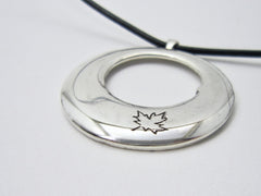 silver necklace pendant 
