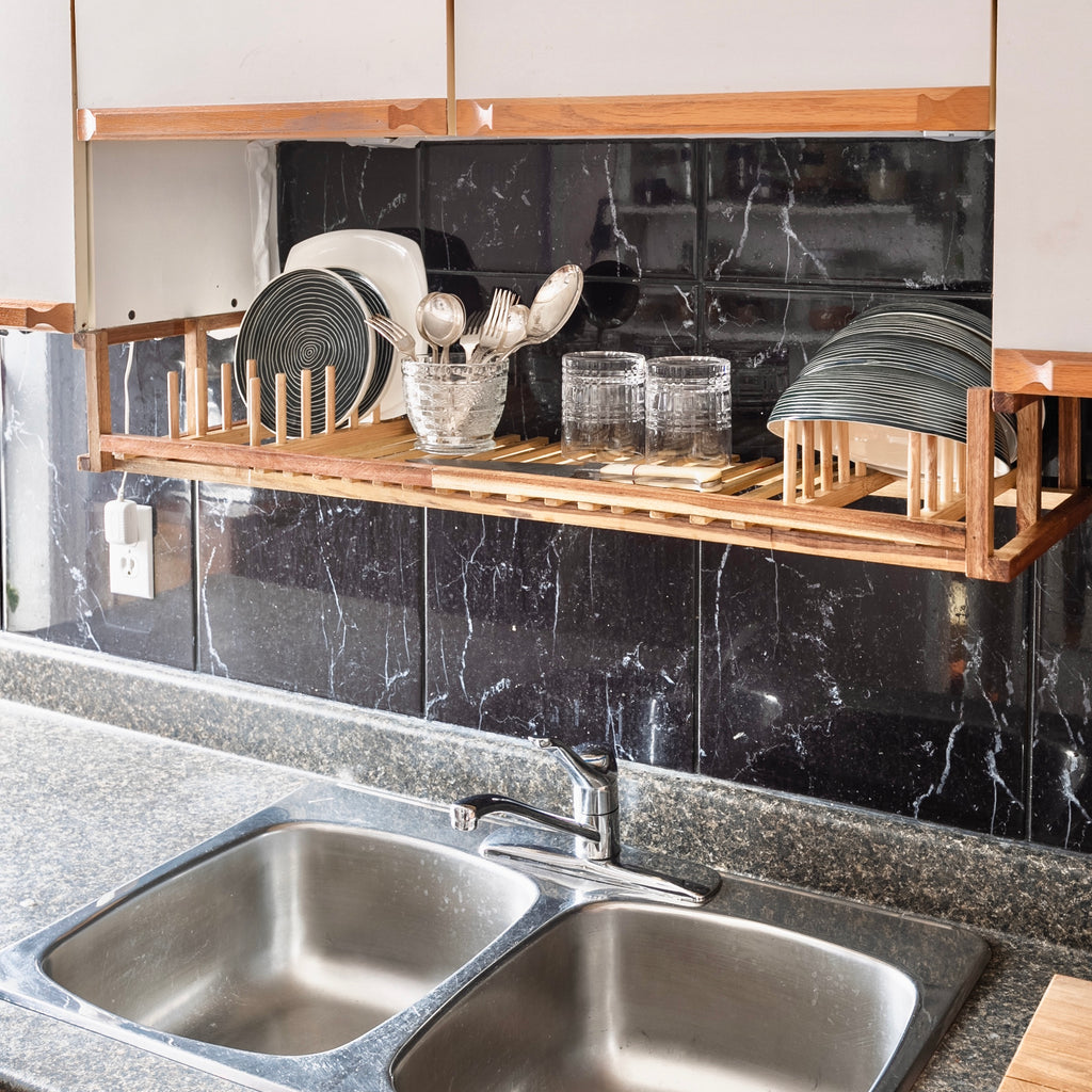 Custom dish drying rack