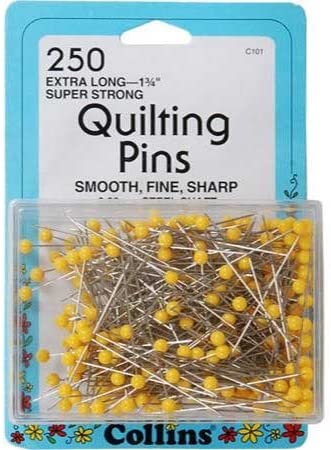 Collins Quilters Safety Pins 150 count – The Quilt Loft / Evil Mad Quilter