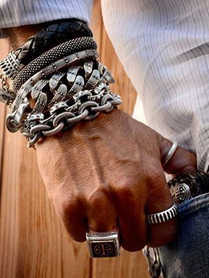 Mens Sterling Silver Jewelry | Tribal Hollywood