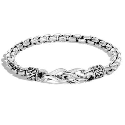 Box Chain Bracelet - Sterling Silver 4 mm – LOUPN