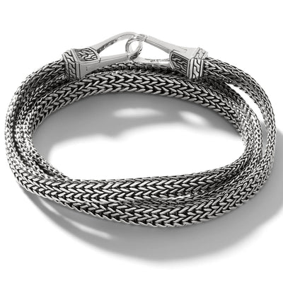 John Hardy Rata Chain Reversible Bracelet