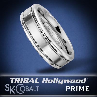GAMMA PRIME Ring SK Cobalt Men's Band by Scott Kay Tribal Hollywood