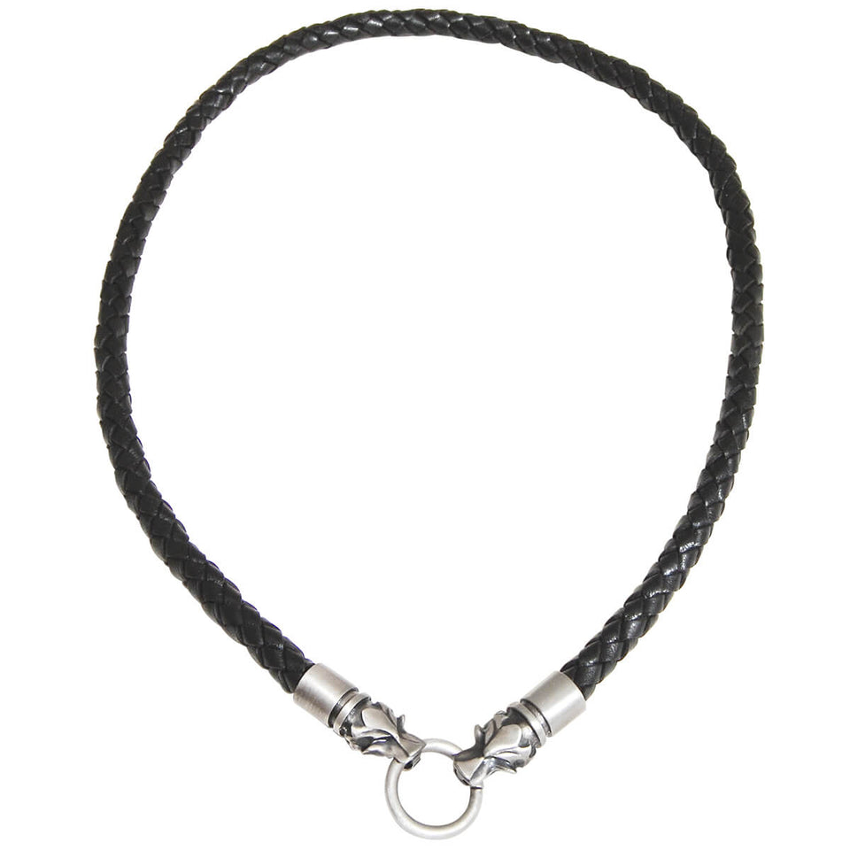 leather whip necklace