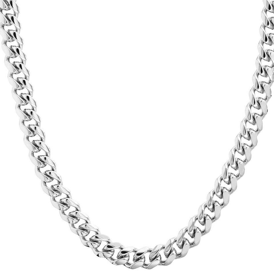 Tribal Hollywood MIAMI CUBAN Men's Chain 10mm in Sterling Silver