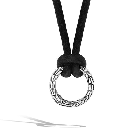 Backstage Dark Mens Franco Chain in Oxidized Stainless Steel - 4mm / 26 Inches | Tribal Hollywood