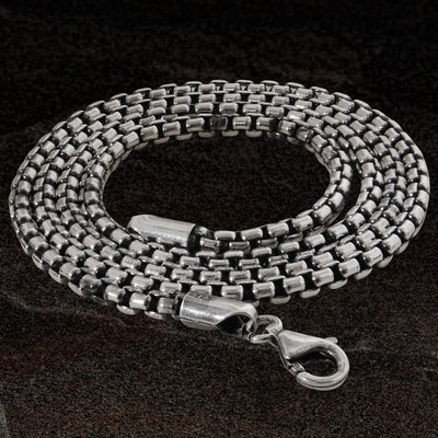 Konstantino Wheat Chain Sterling Silver Mens Necklace Chain