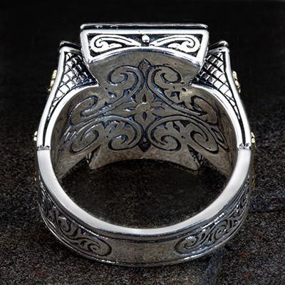 Erick's Sterling Silver Man's Curb Link Reversible