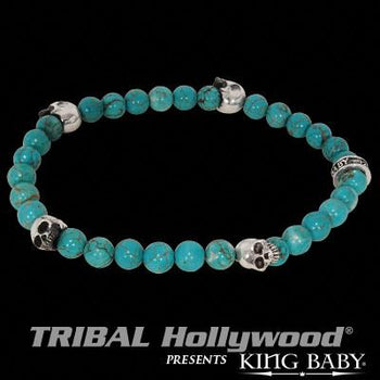 King Baby Bead Bracelets For Men Tribal Hollywood