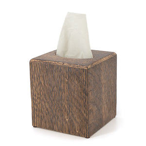 wood tissue box cover