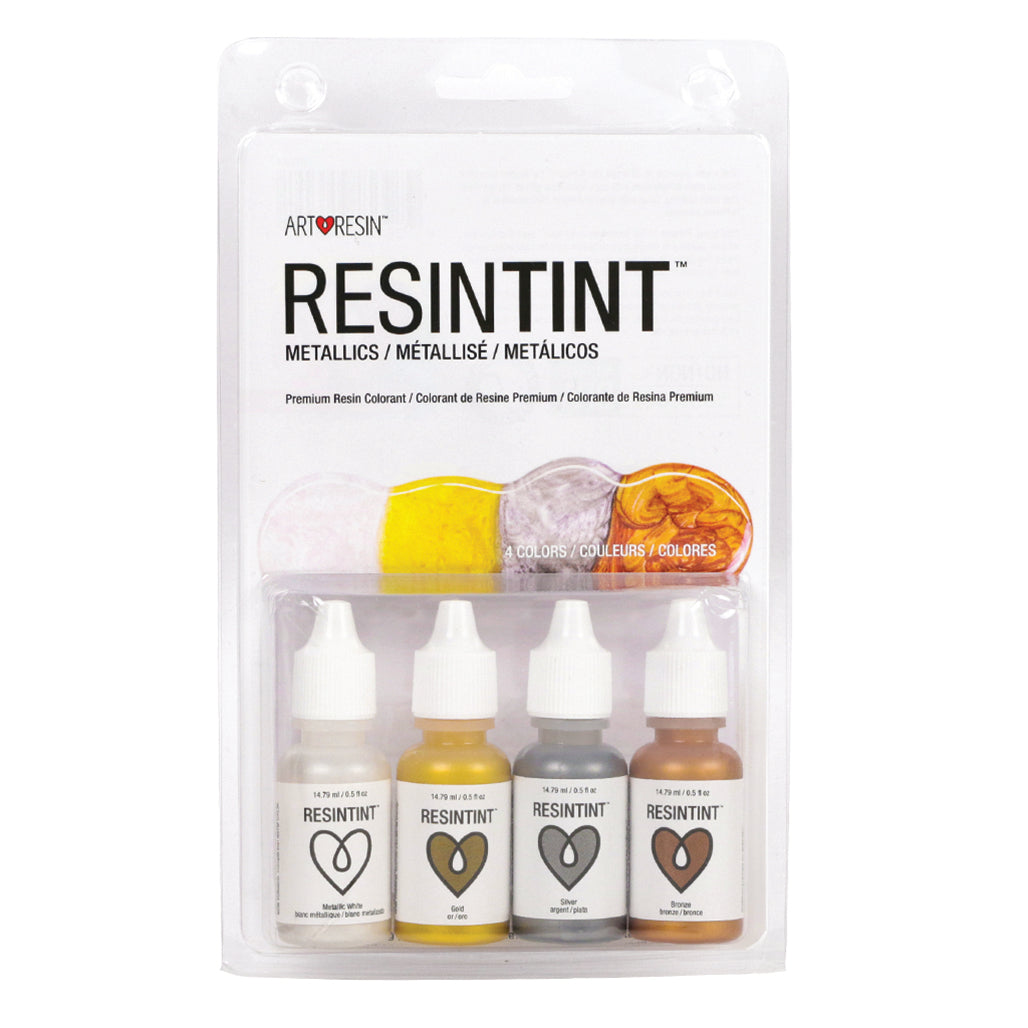 ResinTint Metallics - 4 colors - ArtResin NZ product image