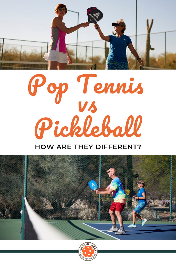 pop tennis vs pickleball how are they different