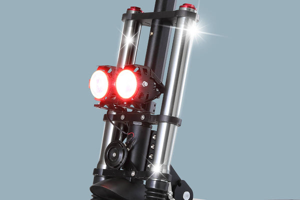 Electric Scooter Suspension System