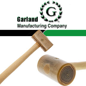 37.713 = Weighted Rawhide Mallet by Garland (1-3/4'' face / 16oz head) by  FDJtool - FDJ Tool