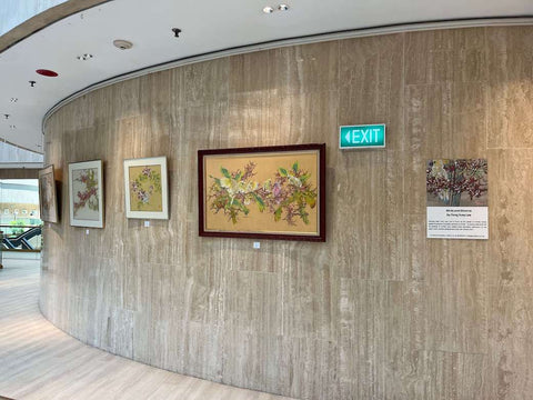 Tang Juey Lee exhibition at Parkroyal Collection Marina Bay