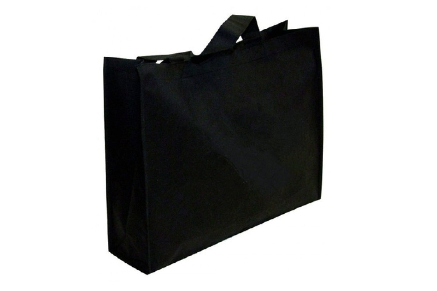 black fabric bag