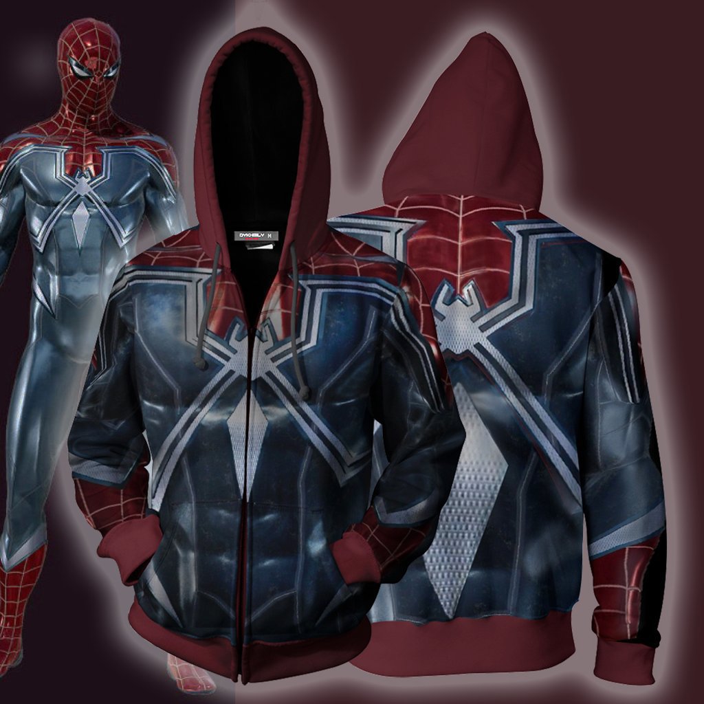 avengers infinity war spiderman unisex hoodie