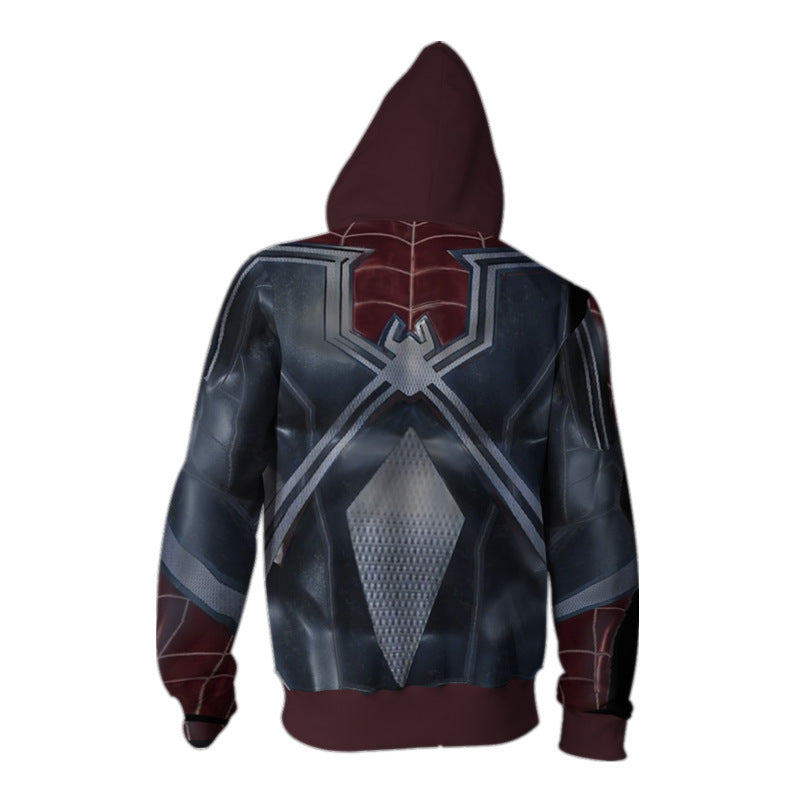 infinity war spiderman hoodie