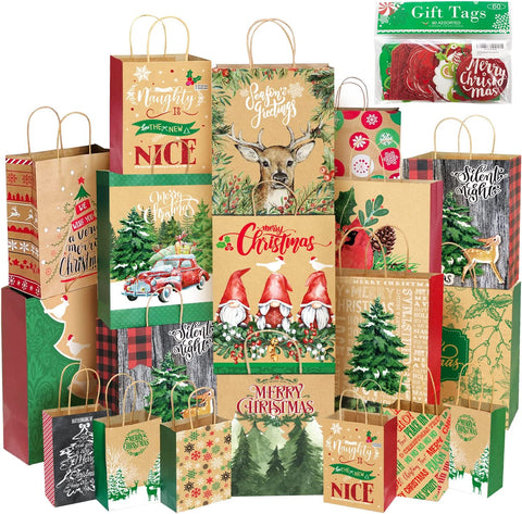 large wrapping paper bags