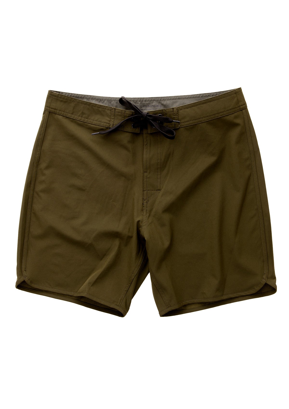 Olive-Scallop Boardshort