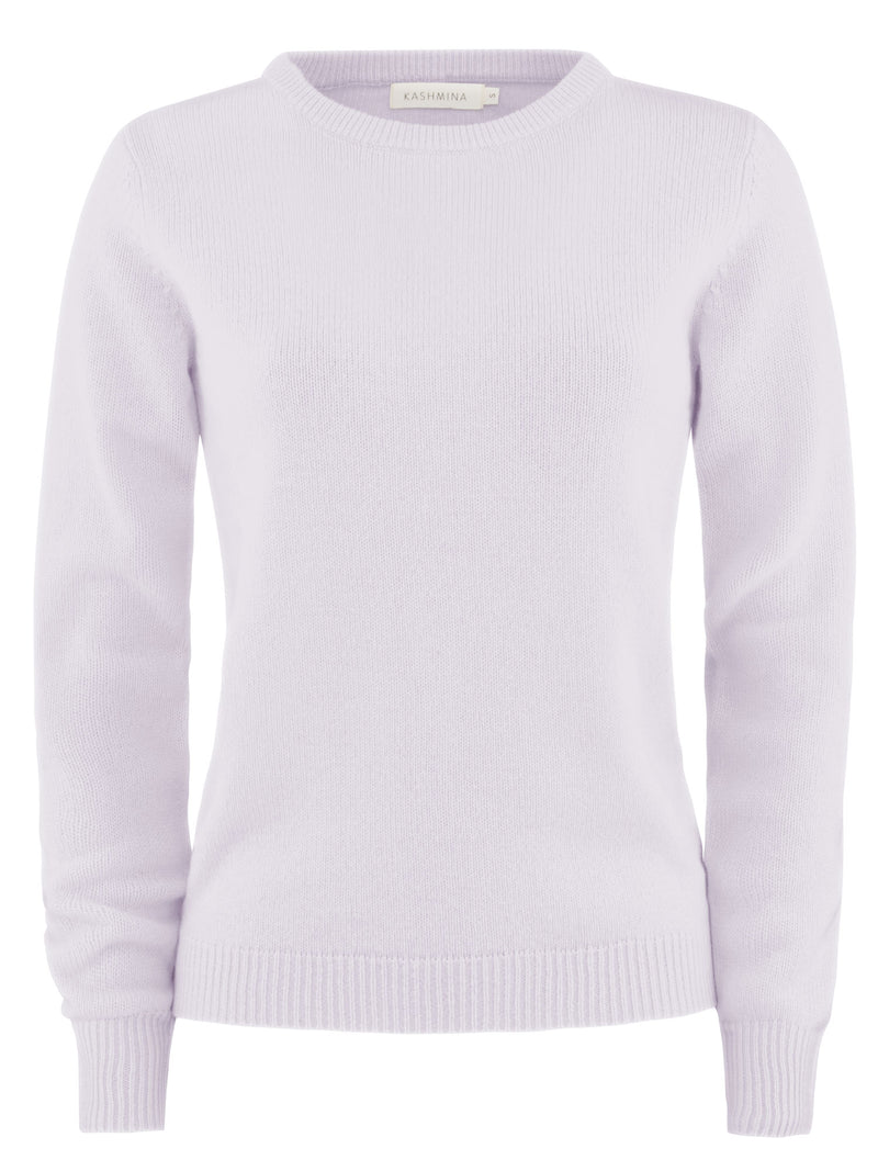 cashmere sweater lavender luxury kashmina norwegian design sustainable fashion