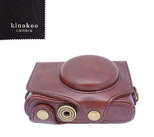 Other Bags & Cases - kinokoo Canon PU Leather Camera Case with shoulder strap for Canon ...