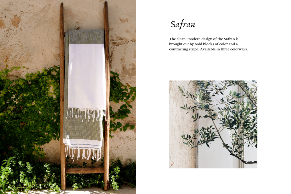 Safran beach towel