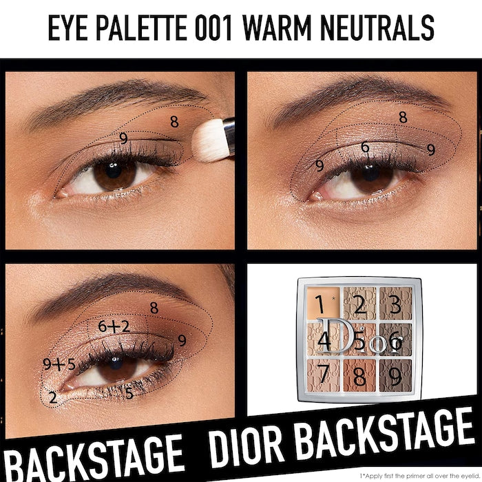 Christian Dior Dior Backstage Custom Eye Palette  001 Universal Neutral  buy to Iran CosmoStore Iran