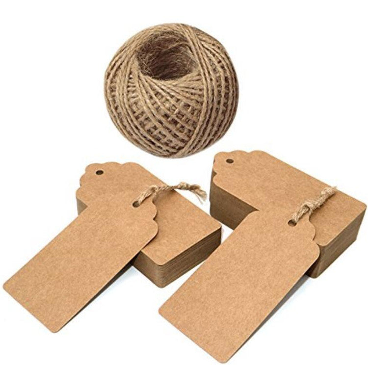 brown kraft paper tags