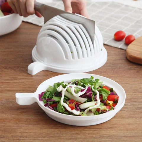 Salad Cutter Bowl