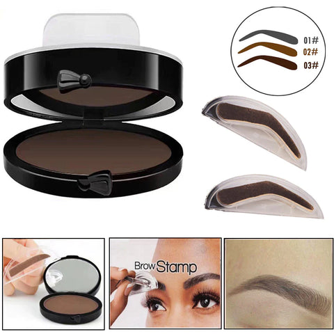 eyebrow stamp - Stamped Eyebrows - The Perfect All-in-One Eyebrow Stamp Kit. Eyebrow stamp