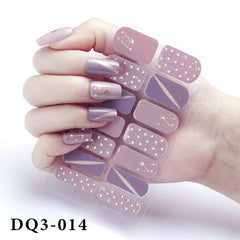 Fashion Nail Wraps Self-Adhesive Set. nail wraps