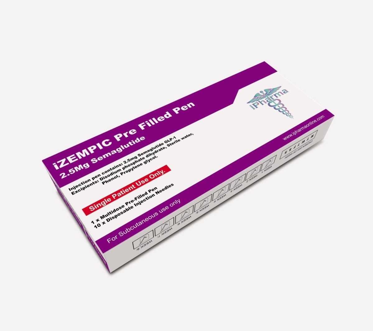 IZEMPIC PRE FILL PEN 2.5MG  Semaglutide - Foxy Beauty