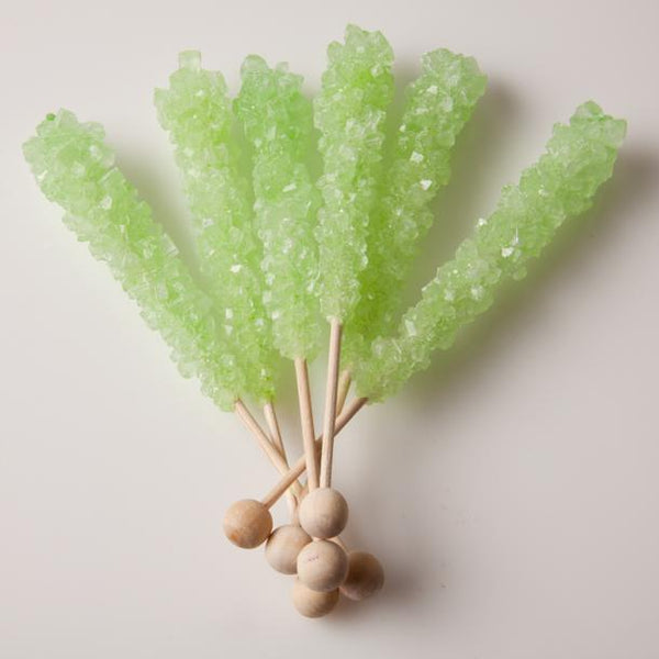 Orange Rock Candy Sticks, 18ct